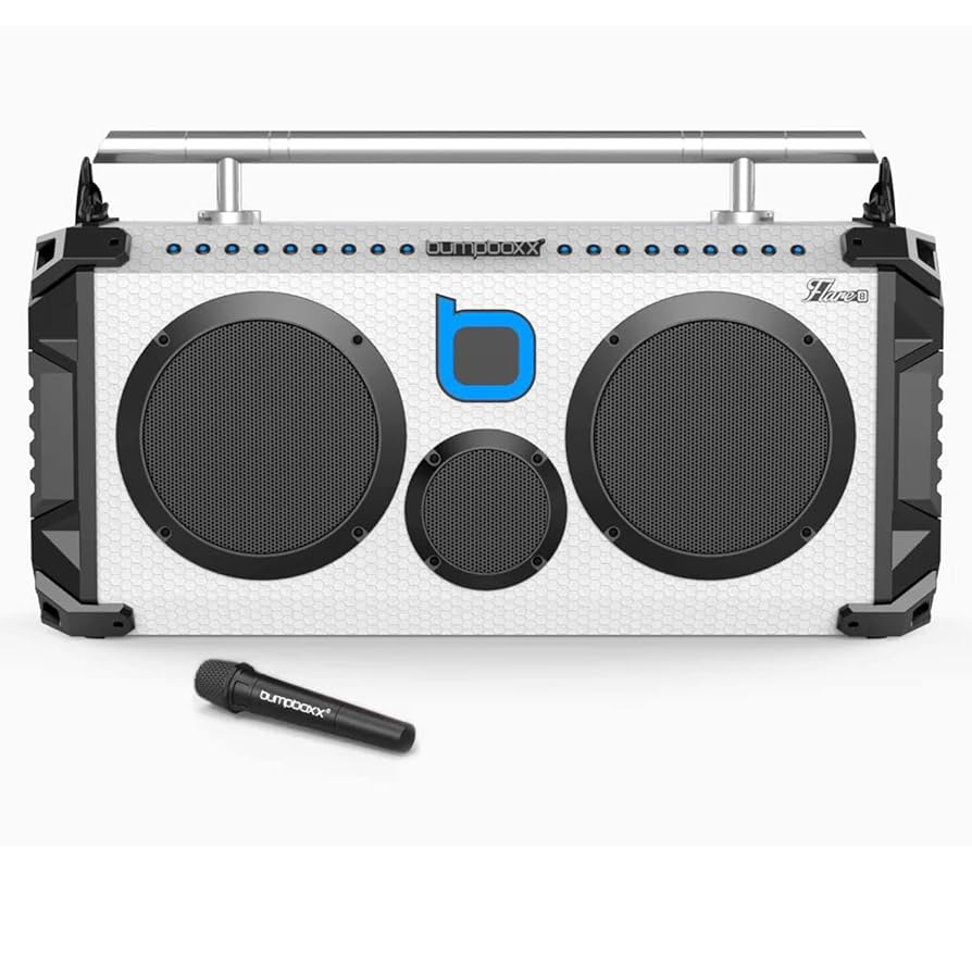 【希少】Bumpboxx Bluetoothスピーカー ブームボックス フレア8 Bumpboxx Flare8 Bluetooth Boombox Speaker with Microphone